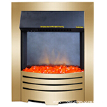 Indoor Dz8 Brass Electric Insert Fireplace